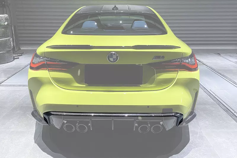 BMW M3 G80 / M4 G82 G83 OEM Style Carbon Fiber Rear Diffuser Trim Lip | 2021β2025