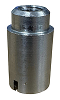 Threaded insert for the arm side, rear view Threaded insert for the arm side, rear view