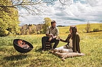 HOFATS BOWL 70 Fire Bowl with star stand