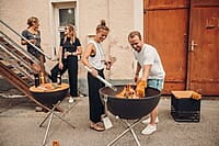 HOFATS BOWL 70 Fire Bowl with tripod