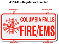 [003-FA1AP2] FF A1 AUTO PLATE (Two Lines of Text)
