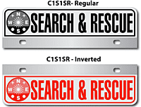 [003-FC1AP1] FF C1 AUTO PLATE (One Line of Text)