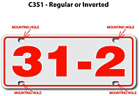[003-FC3AP1] FF C3 AUTO PLATE (One Line of Text)