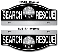 [003-FD3AP1] FF D3 AUTO PLATE (One Line of Text)