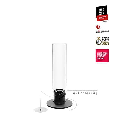 HOFATS SPIN 900 Tabletop Fireplace black HOFATS SPIN 900 Tabletop Fireplace black
