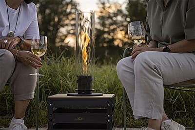 HOFATS SPIN 1200 Tabletop Fireplace black HOFATS SPIN 1200 Tabletop Fireplace black