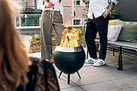 HOFATS MOON 45 Fire bowl with low stand