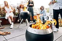 HOFATS MOON 45 Fire bowl with low stand