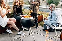 HOFATS MOON 45 Fire bowl with high stand