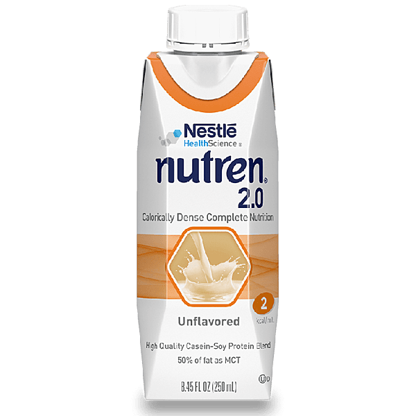 NUTREN 2.0, Unflavored 24 x 250 mL Tetra Prisma