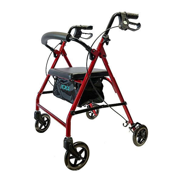 RollaLite 6"Aluminum Rollator  007RD