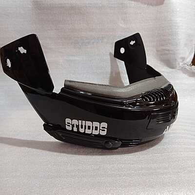 STUDDS SPARE PARTS CHINGUARD FOR NINJA PASTEL PLAIN BLACK