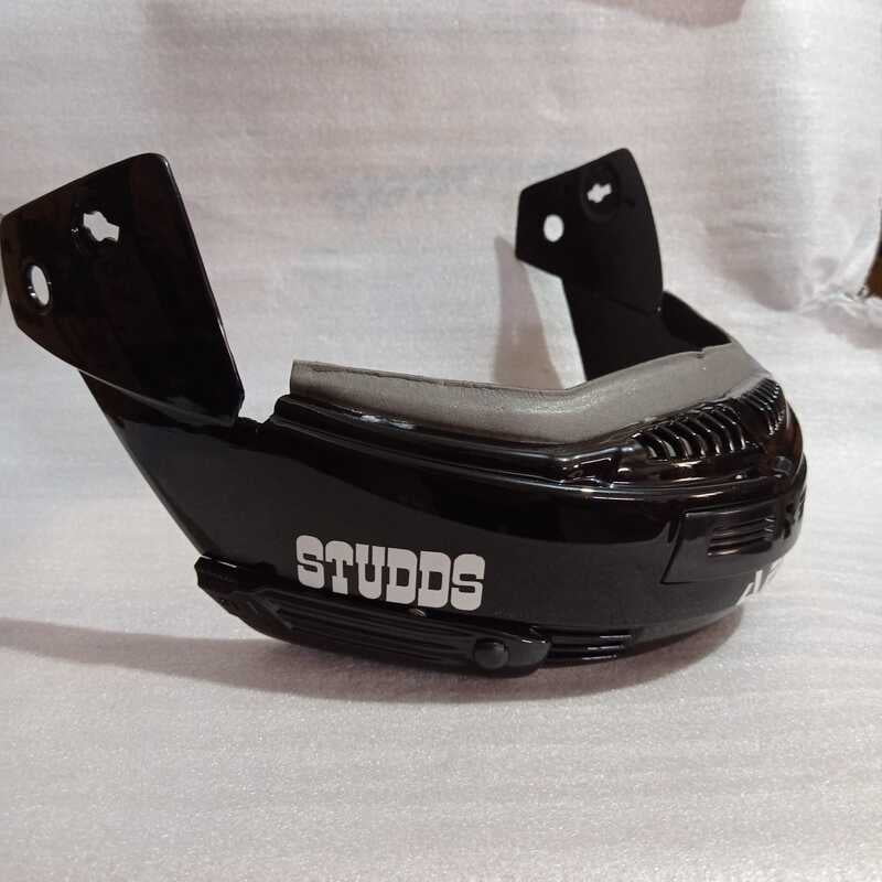 STUDDS SPARE PARTS CHINGUARD FOR NINJA PASTEL PLAIN BLACK