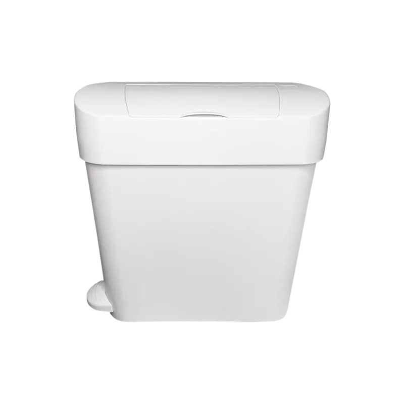 Harmony Slimline White Pedal 22L Sani Bin