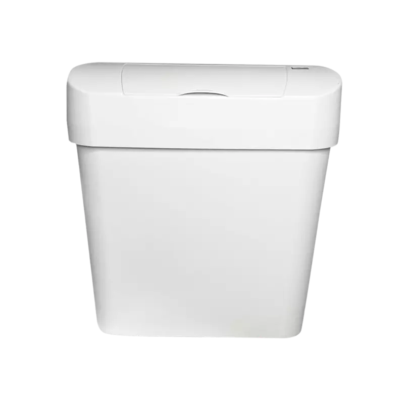 Harmony Slimline White Auto 22L Sani Bin
