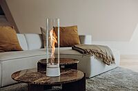 SPIN Air 1200 Tabletop Fireplace Cream SPIN Air 1200 Tabletop Fireplace Cream