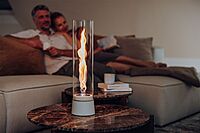 SPIN Air 1200 Tabletop Fireplace Cream SPIN Air 1200 Tabletop Fireplace Cream