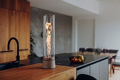 SPIN air 1200 Tabletop Fireplace Sand