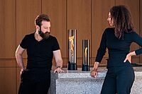 SPIN air 1200 all black Tabletop Fireplace