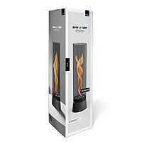 SPIN air 1200 all black Tabletop Fireplace
