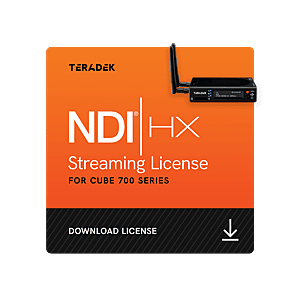 Teradek NDI License for Cube 705 / 755