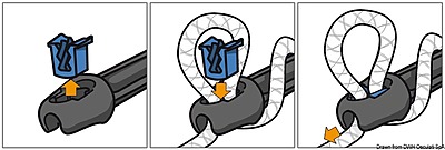 Unimer U-cleat mooring compensator 332 mm