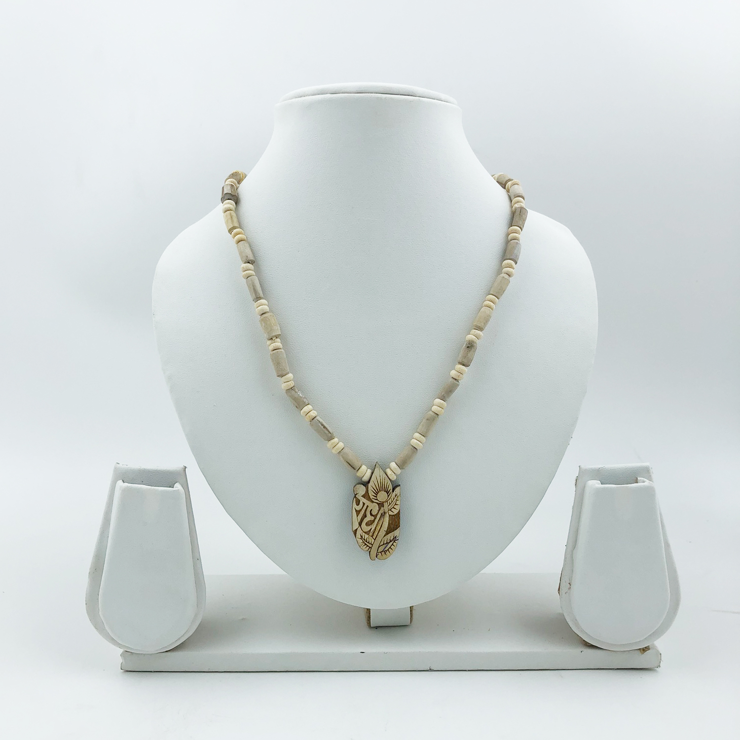 Original Tulsi Mala with Radha-Tulsi Shaped Handicrafted Pendant