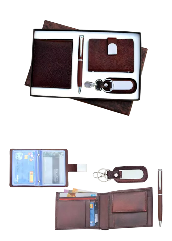 GENUINE LEATHER  SET 734 COMBO SET