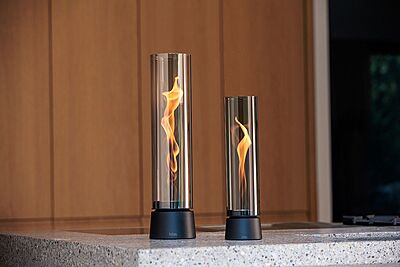 SPIN Air 900 Tabletop Fireplace All Black