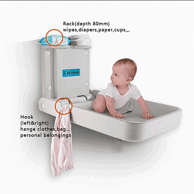 Kiddiecare Baby Changing Station Vertical