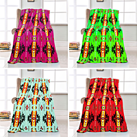 Blanket Fleece Polar Throw 50x60 Navajo [0134]