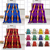 Blanket Fleece Polar Throw 50x60 Navajo [0134]