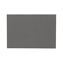 LUX Flat Cards, A7, 5 1/8in x 7in, Smoke Gray, Pack Of 250