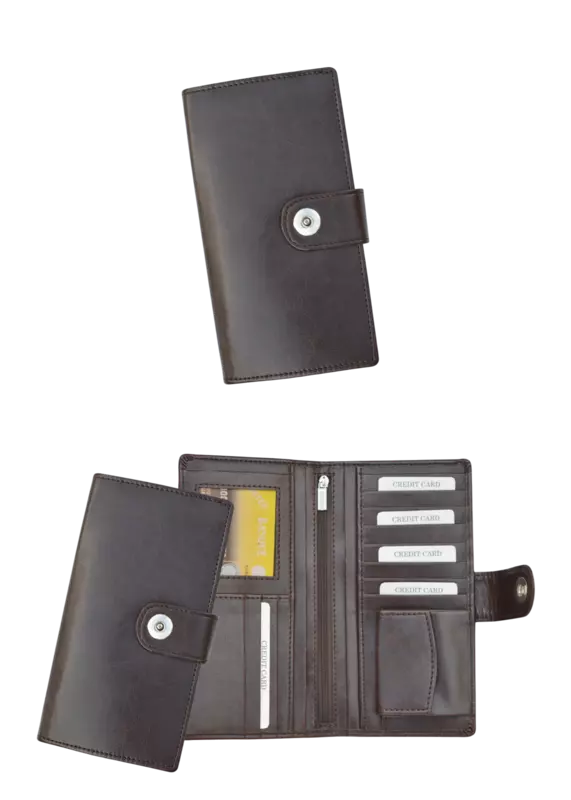 VEGAN LEATHER  LW 156 R FEMALE WALLETS
