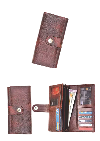 GENUINE LEATHER LW 18 L FEMALE WALLETS