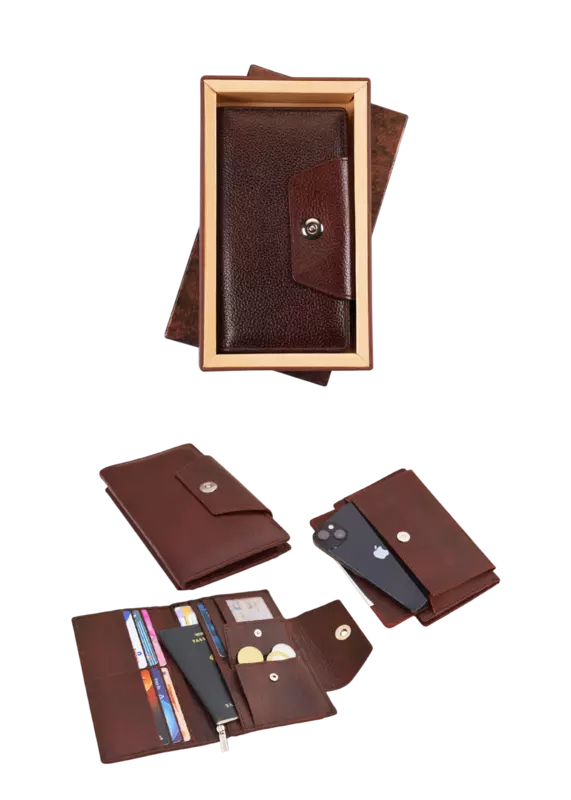 GENUINE LEATHER UW 01 L FEMALE WALLETS