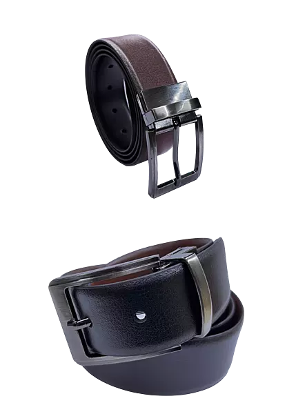 GENUINE LEATHER  BELT R Reversible Belt
