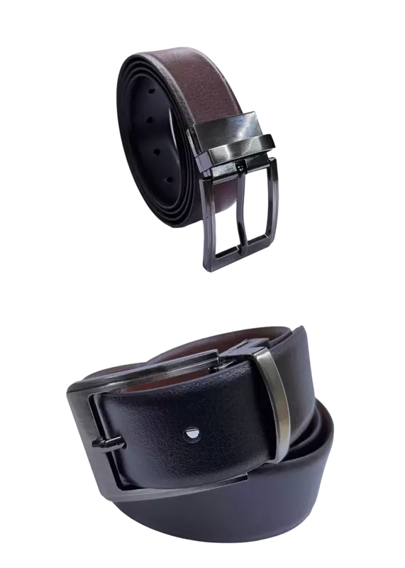 GENUINE LEATHER  BELT R Reversible Belt