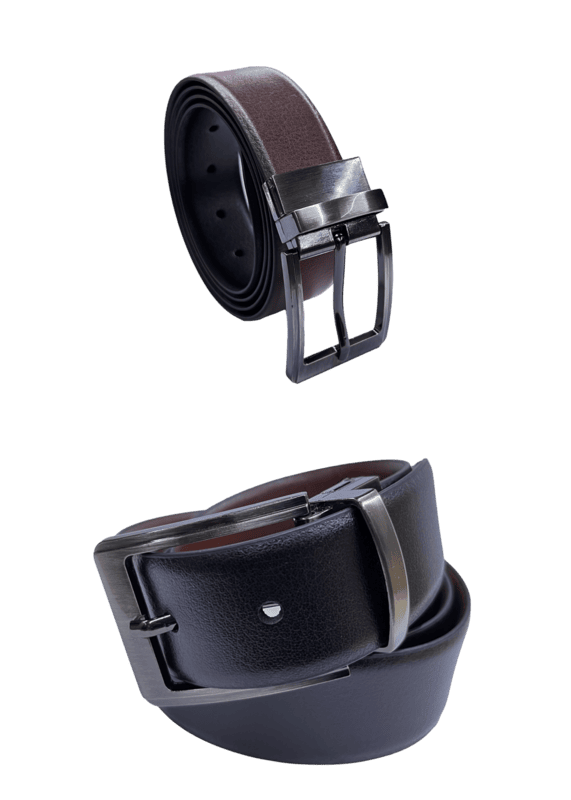 GENUINE LEATHER  BELT R Reversible Belt