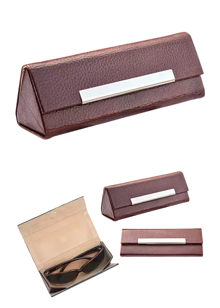 GENUINE LEATHER SPECS CASE L
