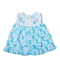 Cotton frocks with embroidery work