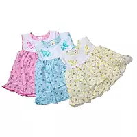 Cotton frocks with embroidery work