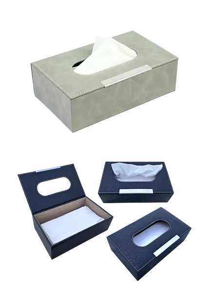 VEGAN LEATHER TPH 10 Tissue Paper Holder