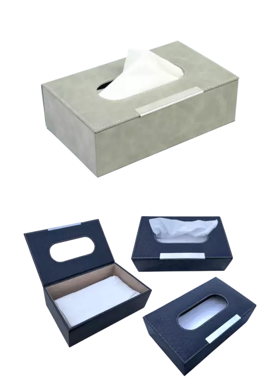 VEGAN LEATHER  TPH 10 Tissue Paper Holder