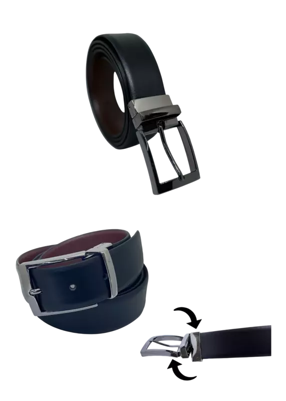 GENUINE LEATHER BELT-LC L Reversible Belt