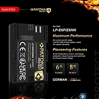 PATONA PROTECT Battery f. Canon LP-E6P EOS R5 Mark II 8k-ready 6A
