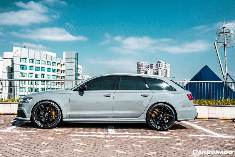 2013–2018 Audi RS6 Avant MN Style Carbon Fiber Side Skirts | Aggressive Aero Upgrade