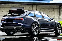 Audi RS6 Avant C8 IMP Performance Carbon Fiber Middle Spoiler | Aerodynamic & Motorsport Styling