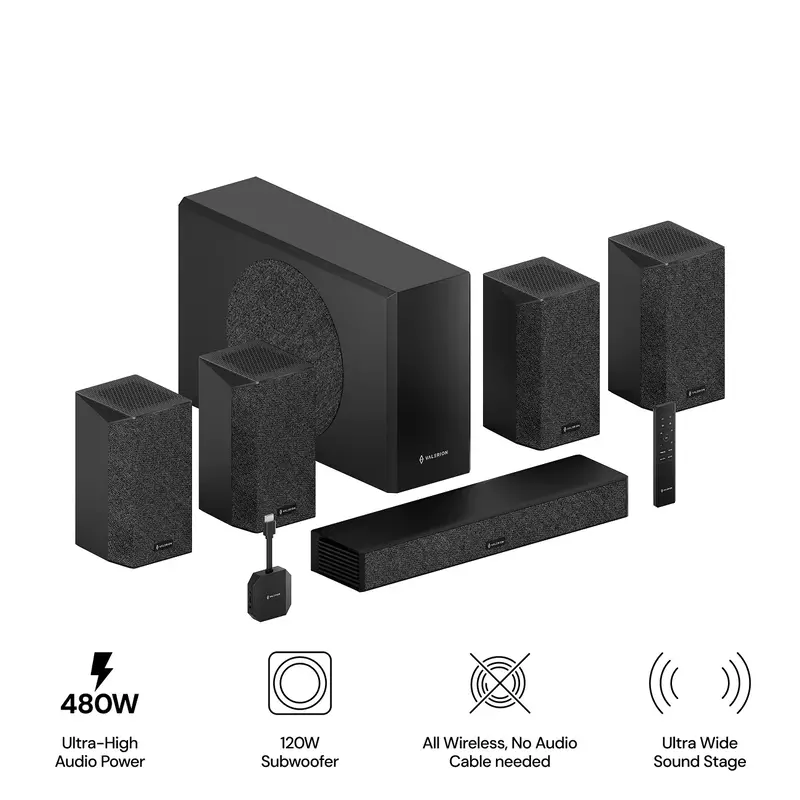 Valerion ThunderBeat Speaker 5.1
