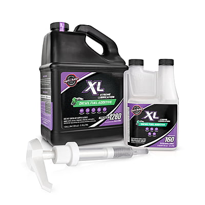 Opti-Lube XL Xtreme Lubricant Diesel Fuel Additive - 1 Gallon with Pump & 1 Empty 16oz Dosing Bottle